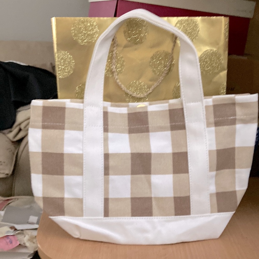 J Crew mini tote NWT